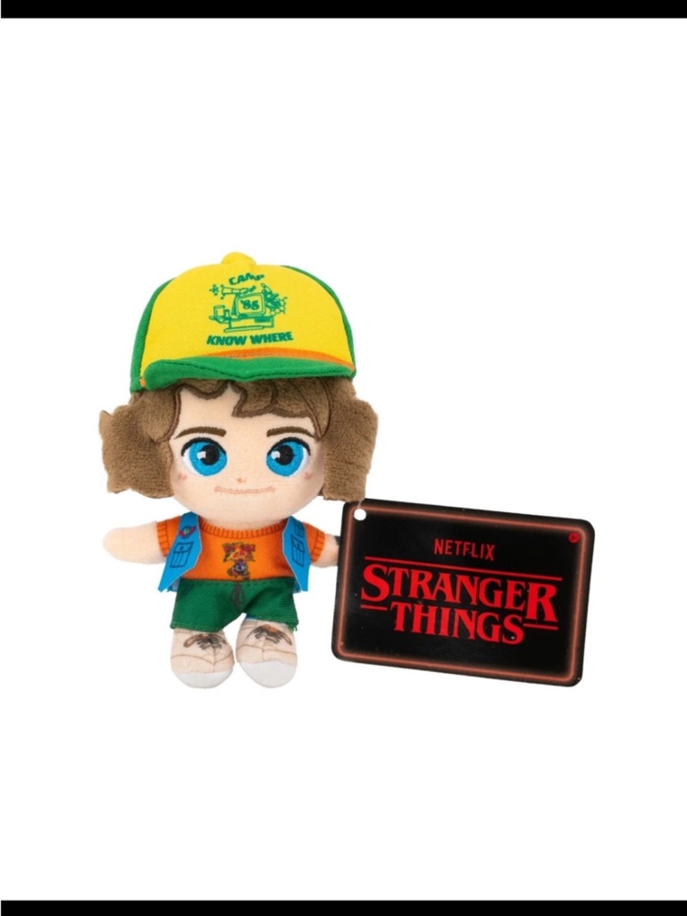 Stranger Things Dustin Plush Toy - Yellow & Green Hat